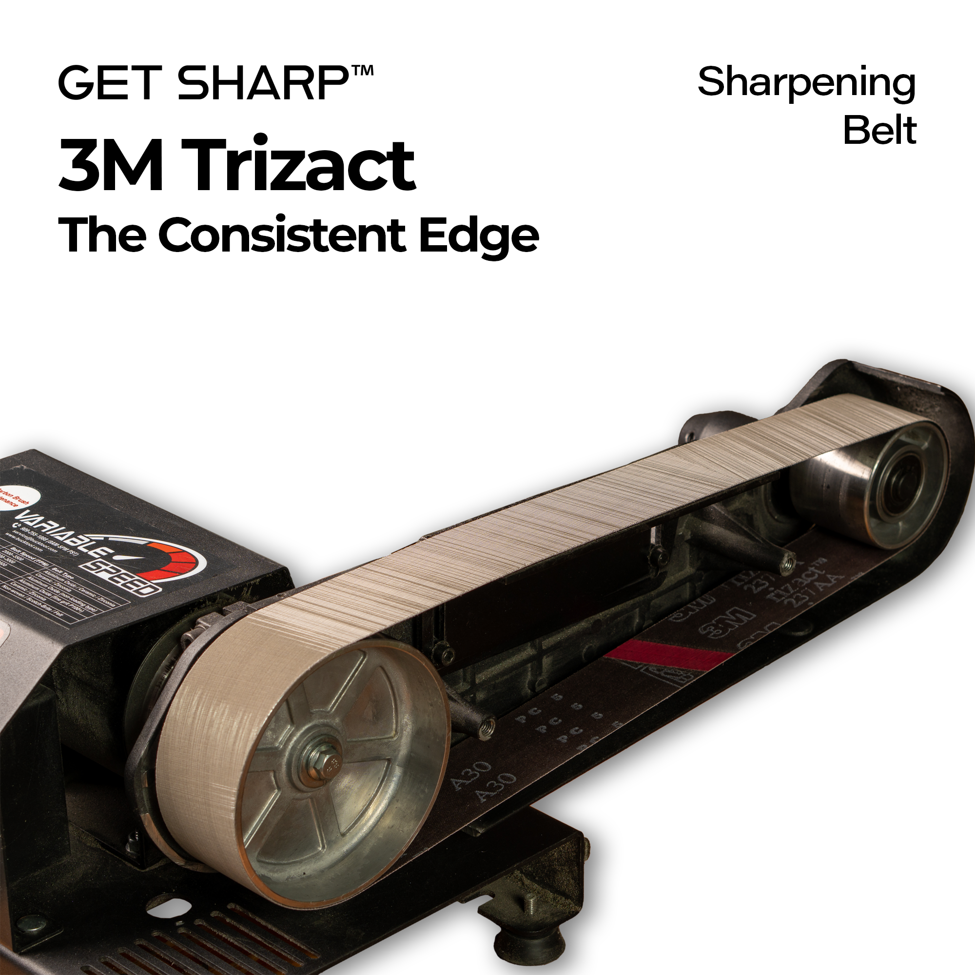 3M Trizact Grinding Belts | Precision Sizes 1x18 to 2x72 – Get Sharp