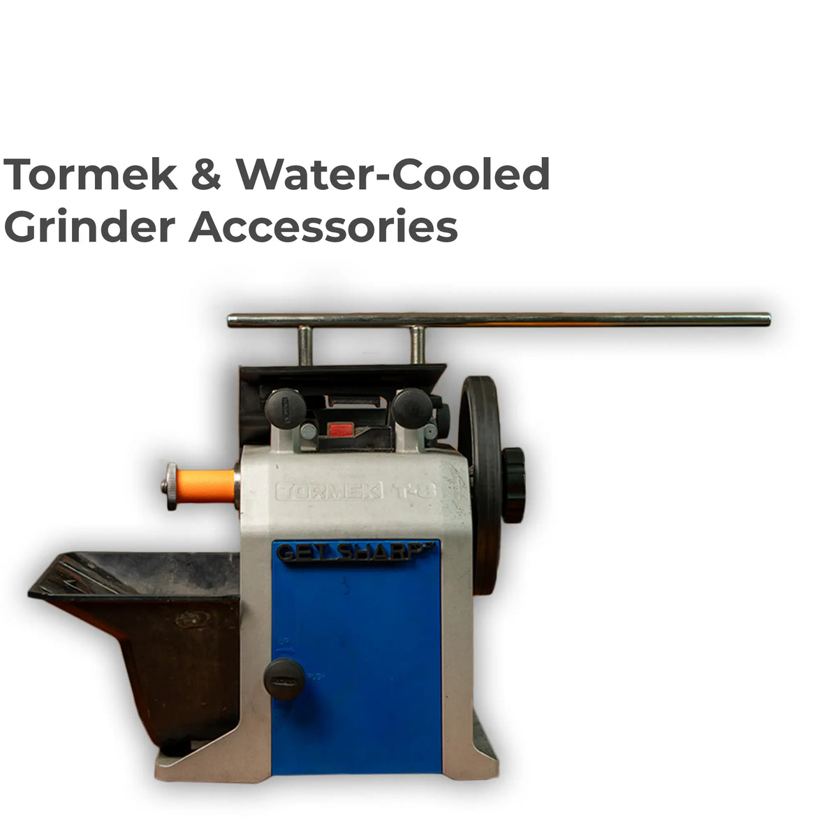 Get Sharp Tormek T-8 Stone Spacer installed on the main shaft, eliminating grinding stone interference during stropping.