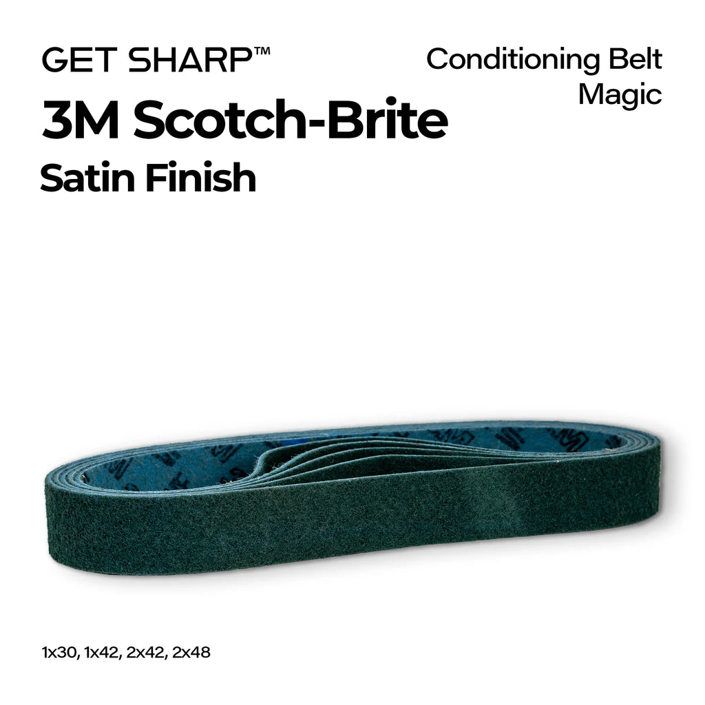 3M Scotch-Brite surface conditioning belt for knife sharpening