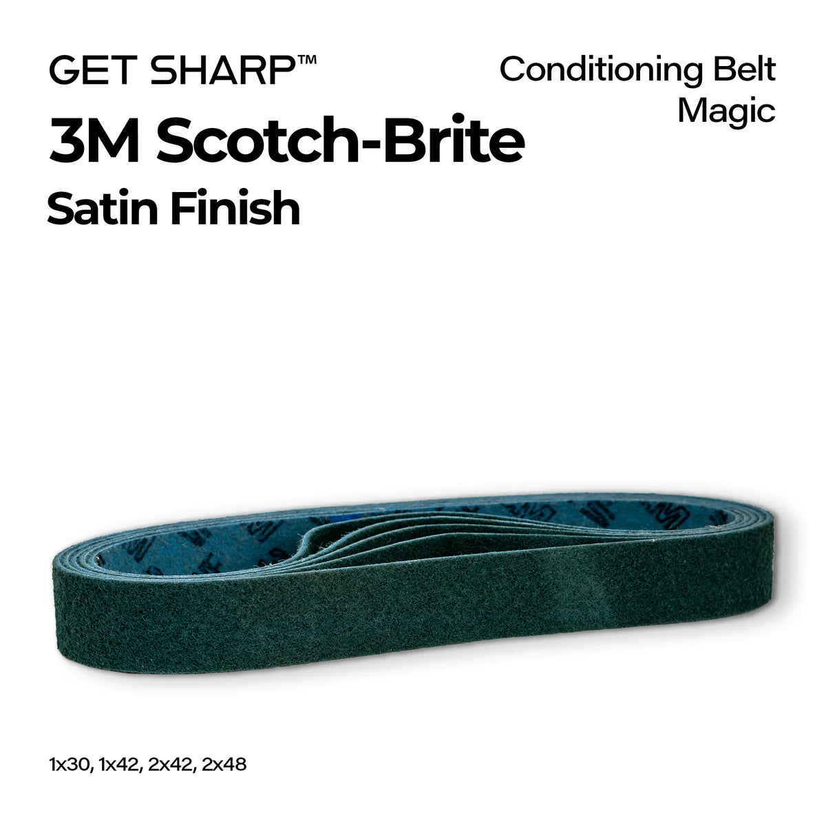 3M Scotch-Brite surface conditioning belt for knife sharpening