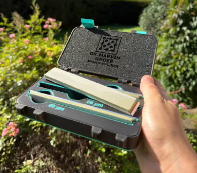 Dr. Marv Coarse Diamond Sharpening Stones [80, 60, 40 µm]