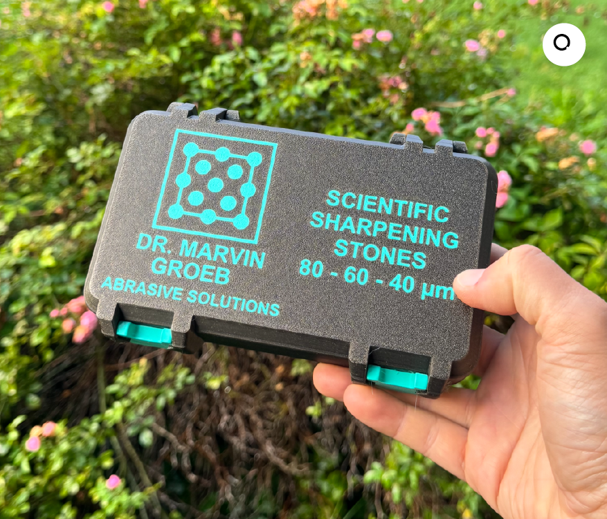 Dr. Marv Coarse Diamond Sharpening Stones [80, 60, 40 µm]