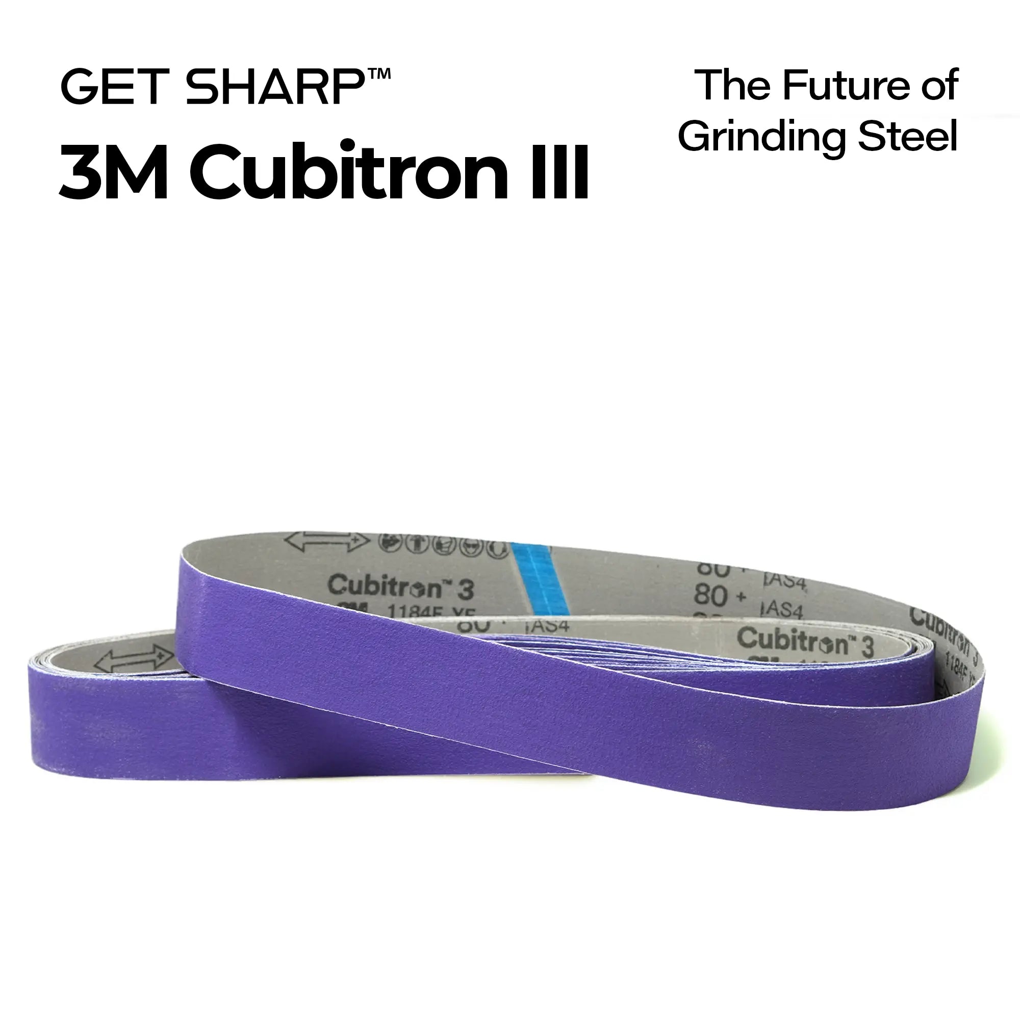 3M Cubitron III Cloth Sharpening Belt 1184F