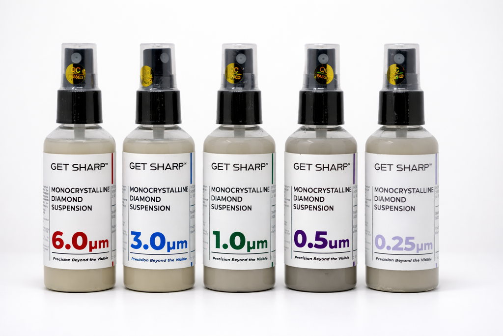 Get Sharp™ Monocrystalline Diamond Suspension | Tech Precision Series