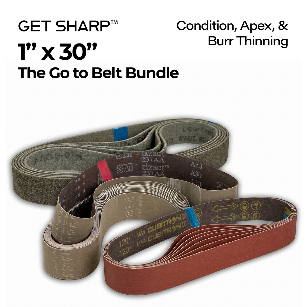 Go-To 1x30 Belt Progression Bundle | 3-Step System