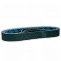 3M Scotch-Brite belt for satin-finishing blade faces and hiding scratches