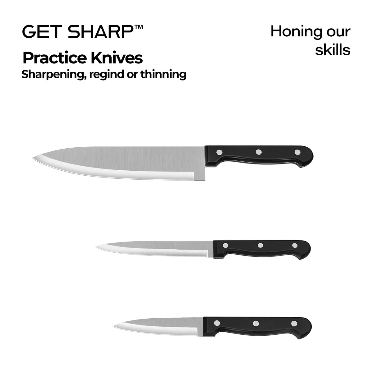 Practice Knife for Sharpening and Thinning