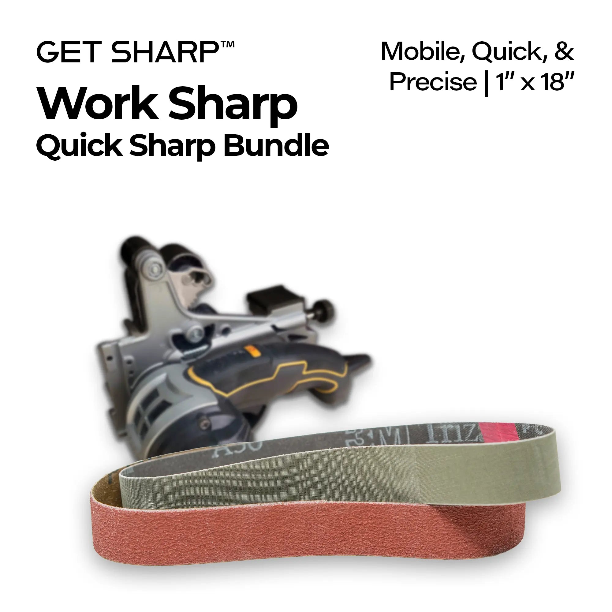 Work Sharp Ken Onion Mk.2 Elite Belt Bundle | 1x18 Premium Pack