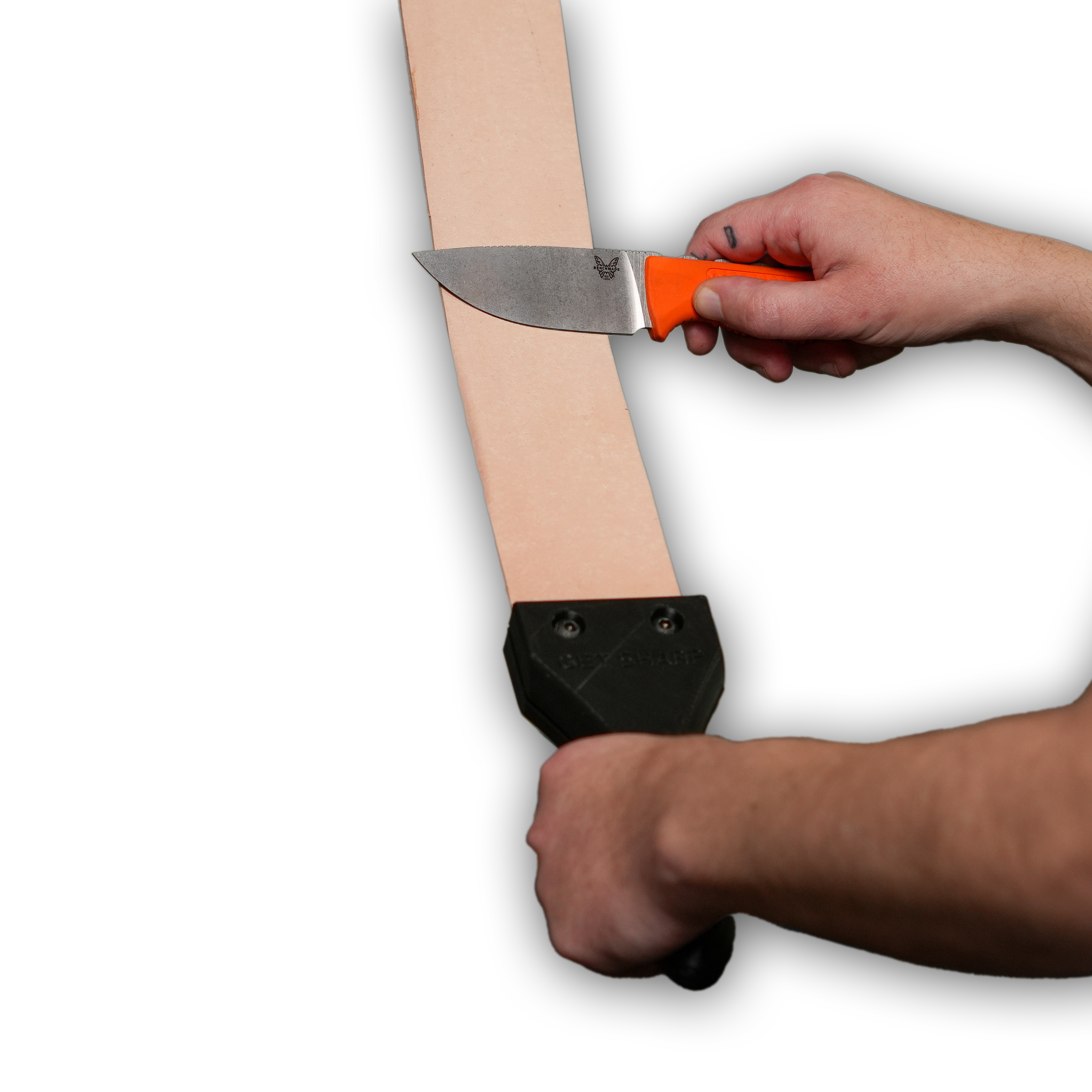 Authentic Australian Kangaroo Tail Hanging Strop | High-Tensile Raw Leather