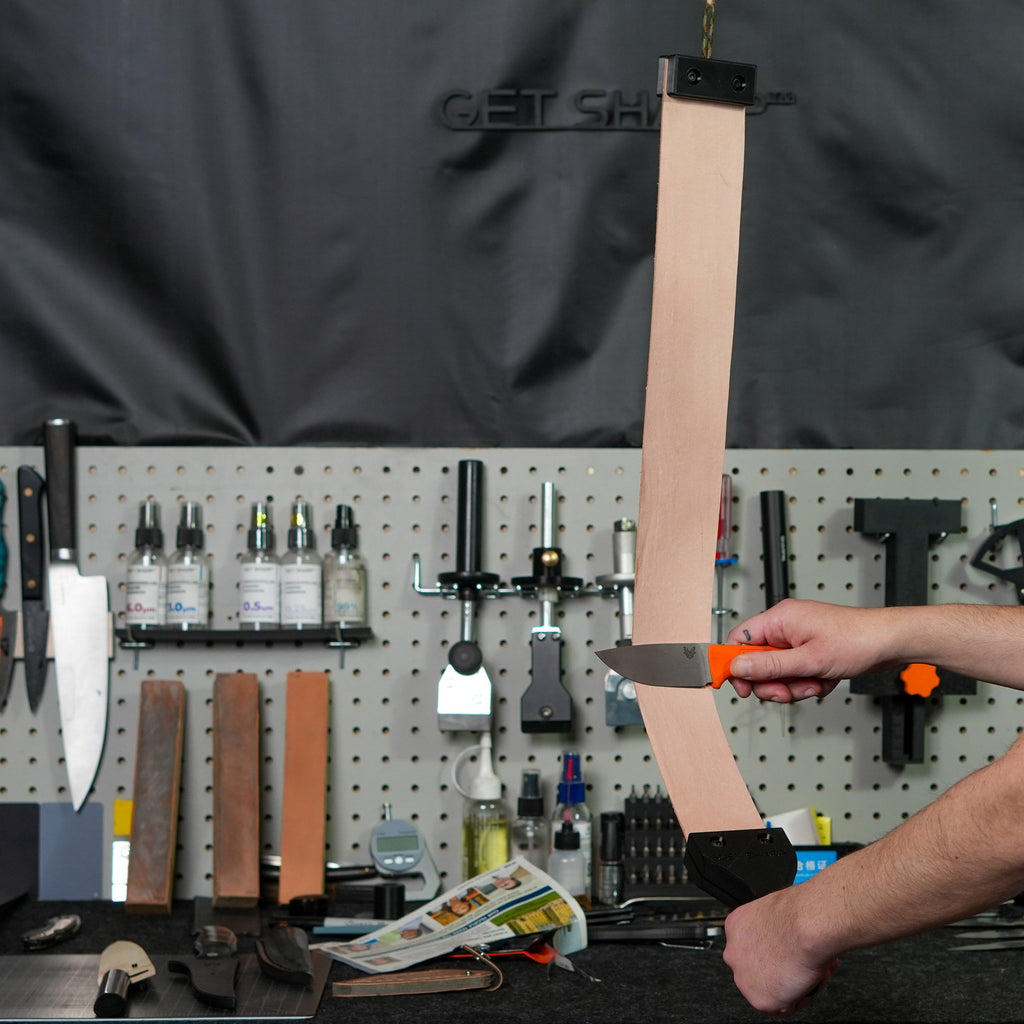 Authentic Australian Kangaroo Tail Hanging Strop | High-Tensile Raw Leather