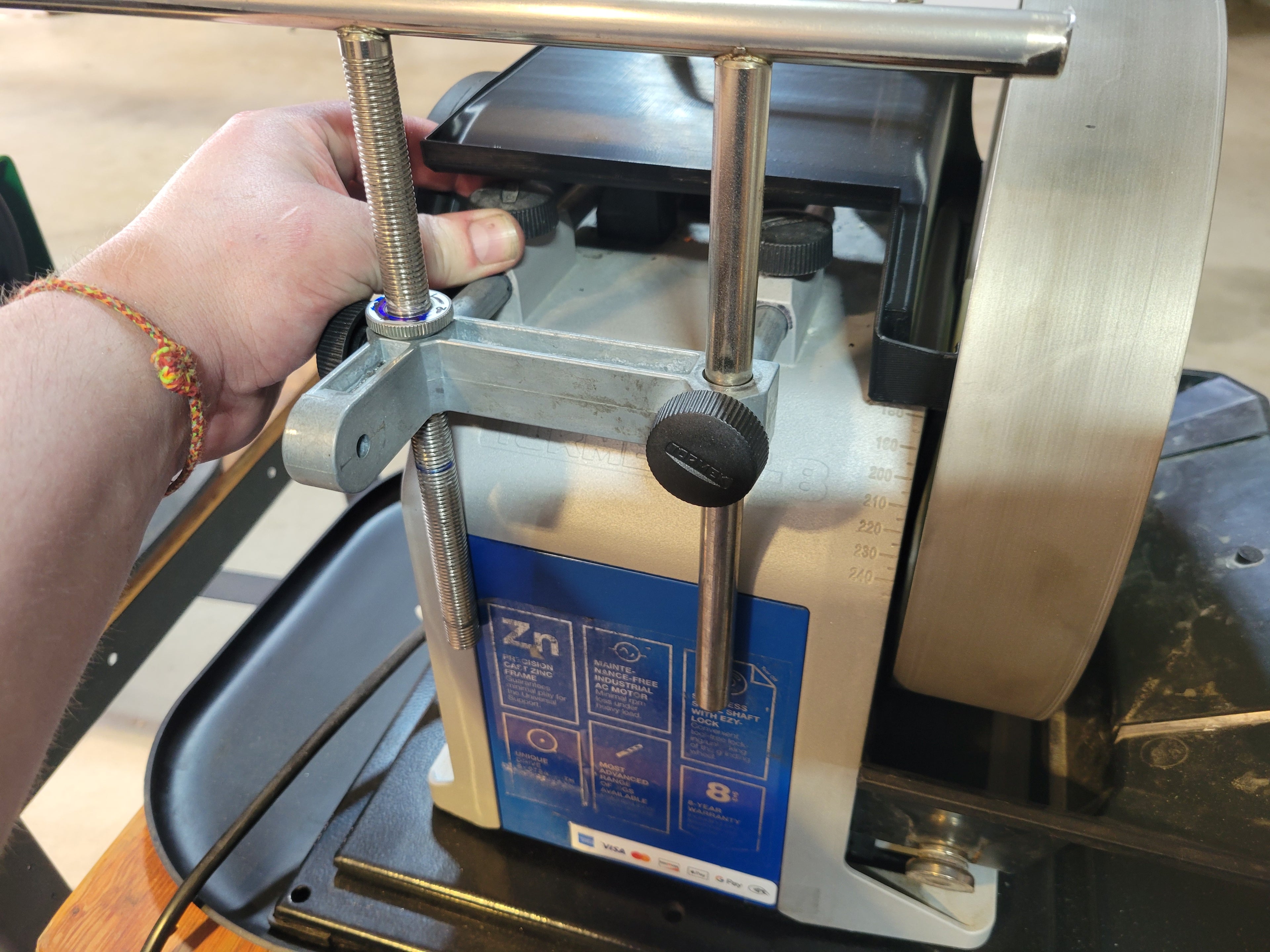 Tormek T-8 Drip Tray (that actually works)