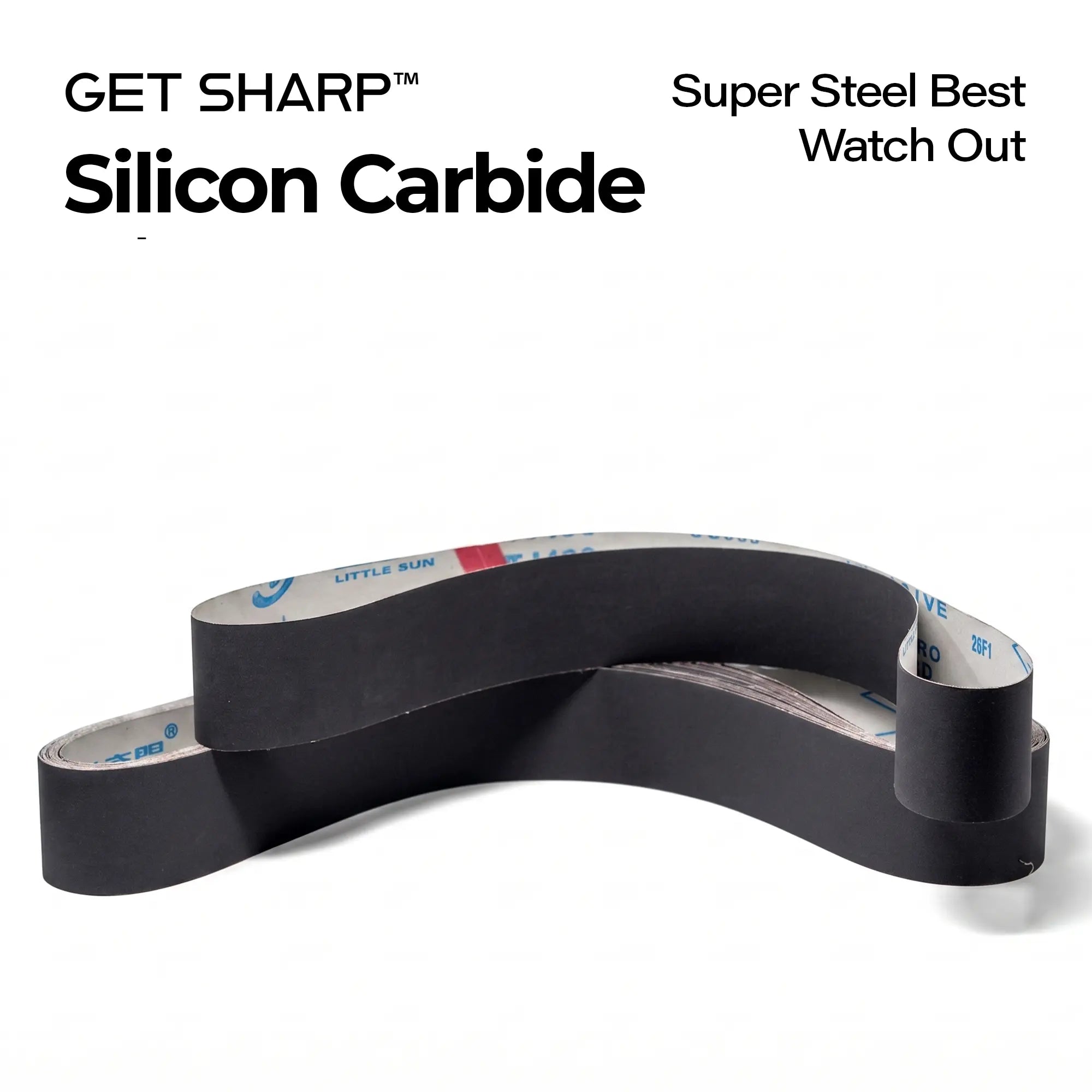 Silicon Carbide Sharpening Belts (Super Steel Bevel Refinement)